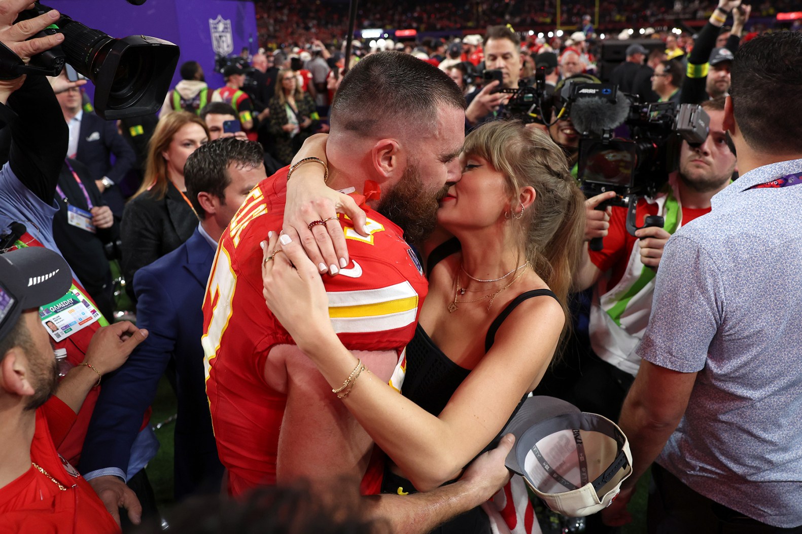 Taylor Swift and Travis Kelce engaged in 2025? card icon